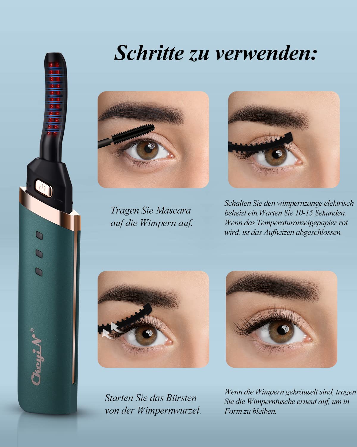 ckeyin-beheizbare-wimpernzange-blau-elektrischer-heated-eyelash-curler-usb image 6