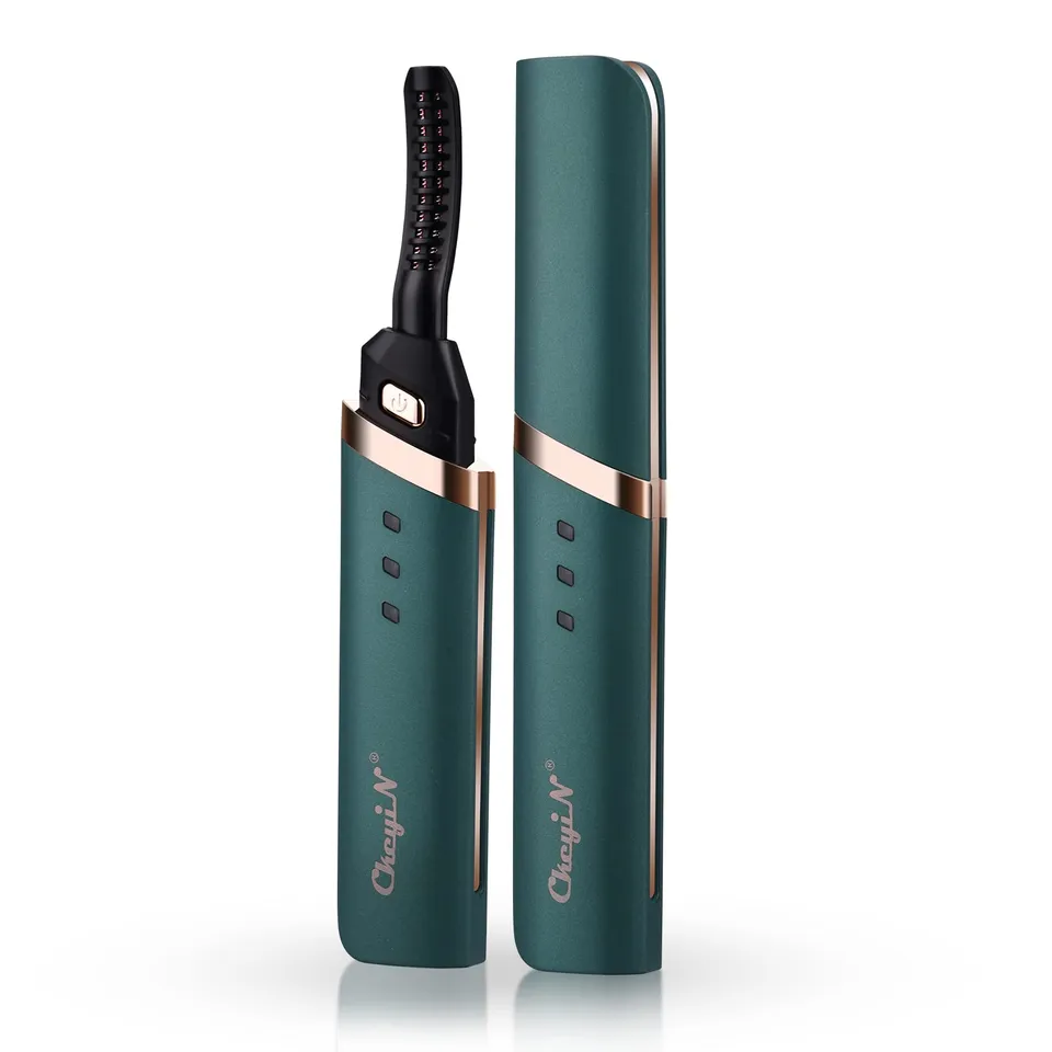 ckeyin-beheizbare-wimpernzange-blau-elektrischer-heated-eyelash-curler-usb image 1