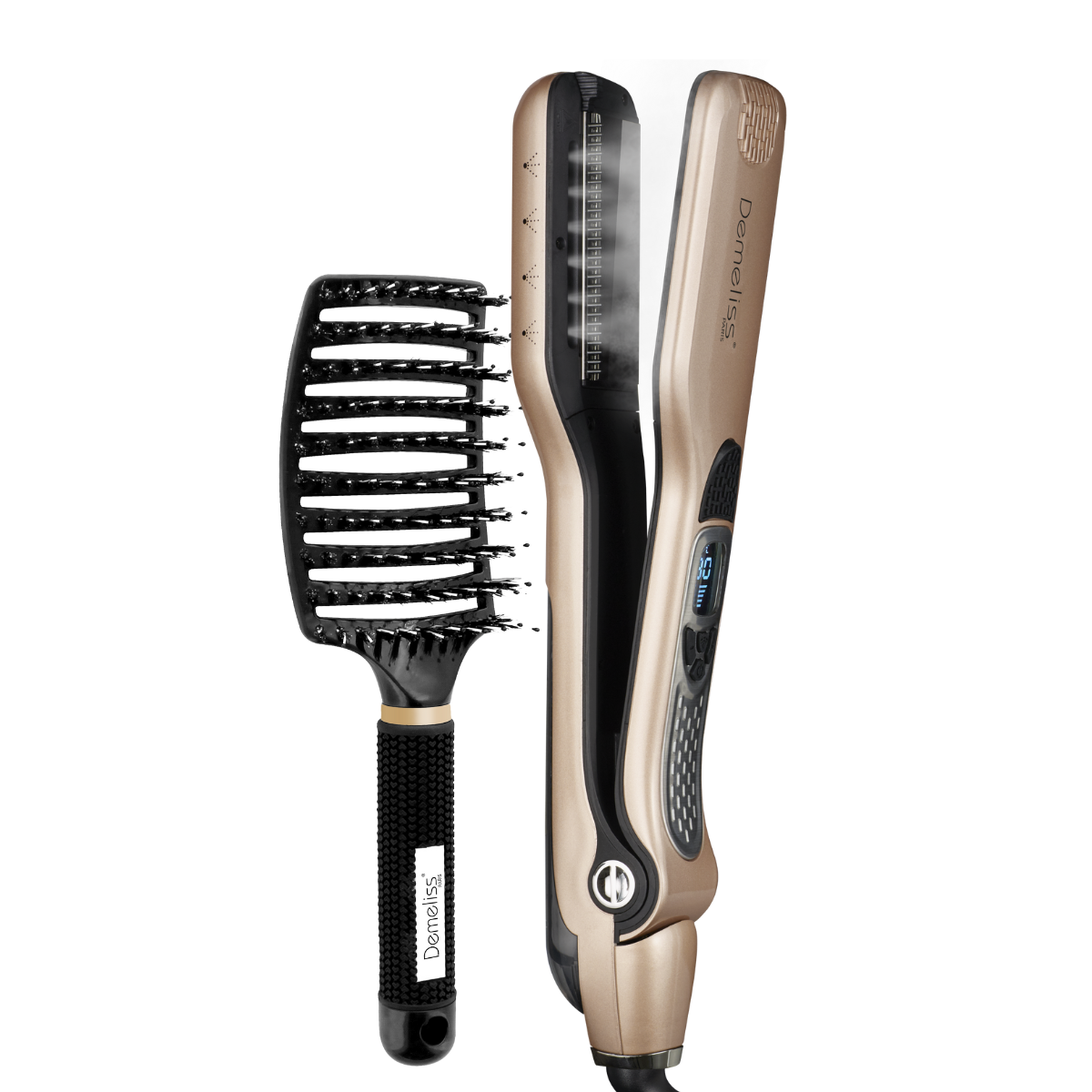 demeliss-st-algue-titanium-smooth-ritual-dampfgl-tter-set-mit-paddle-b-rste image 1