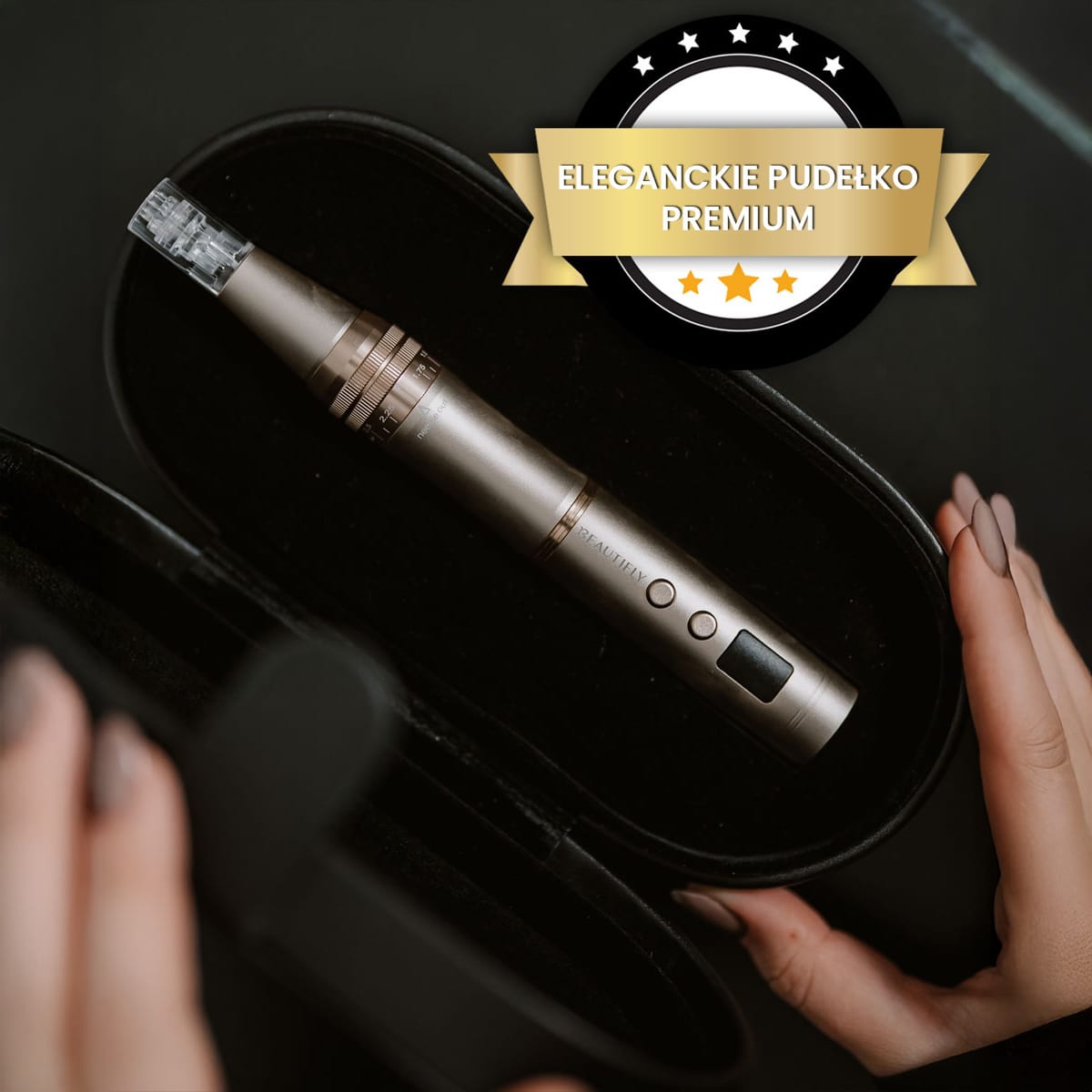 beautifly-meso-intense-golden-dermapen-mit-led-licht-etui-microneedling image 2