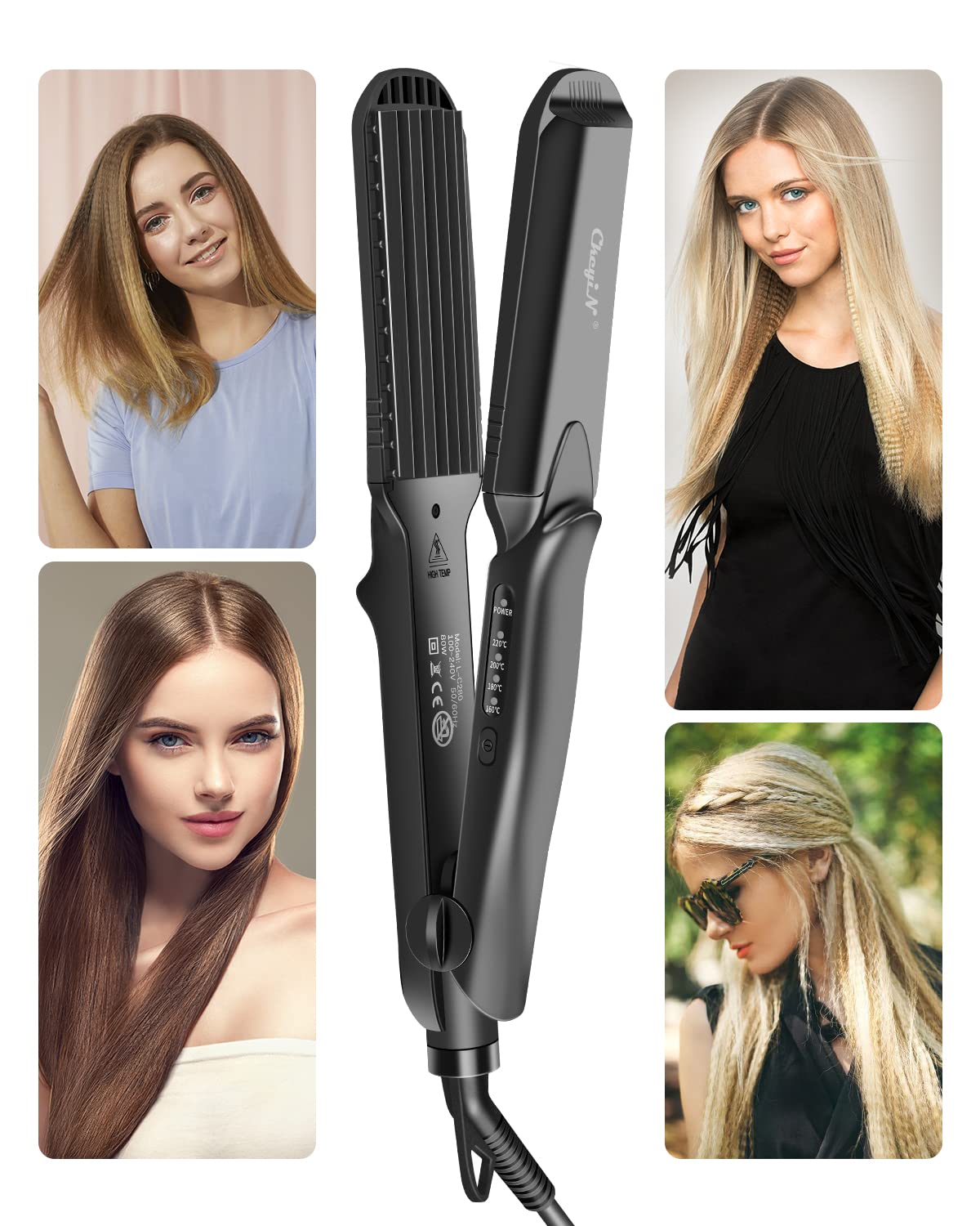 ckeyin-4-in-1-haargl-tter-und-kreppeisen-set-keramik image 6