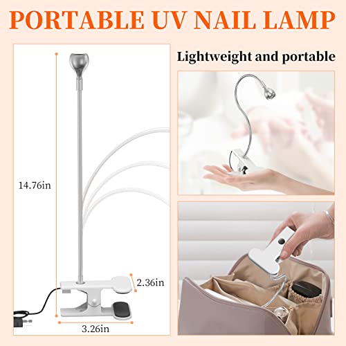 aiseely-uv-lampe-3w-usb-mit-clip-395nm image 5