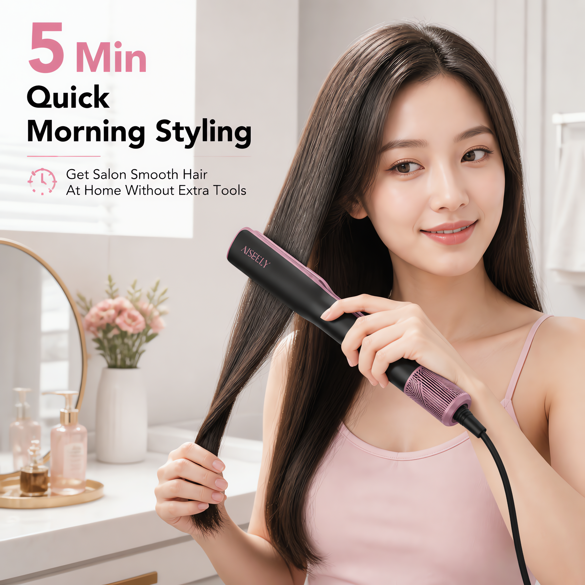 aiseely-hd-4501-high-speed-air-straightener-haargl-tter image 3