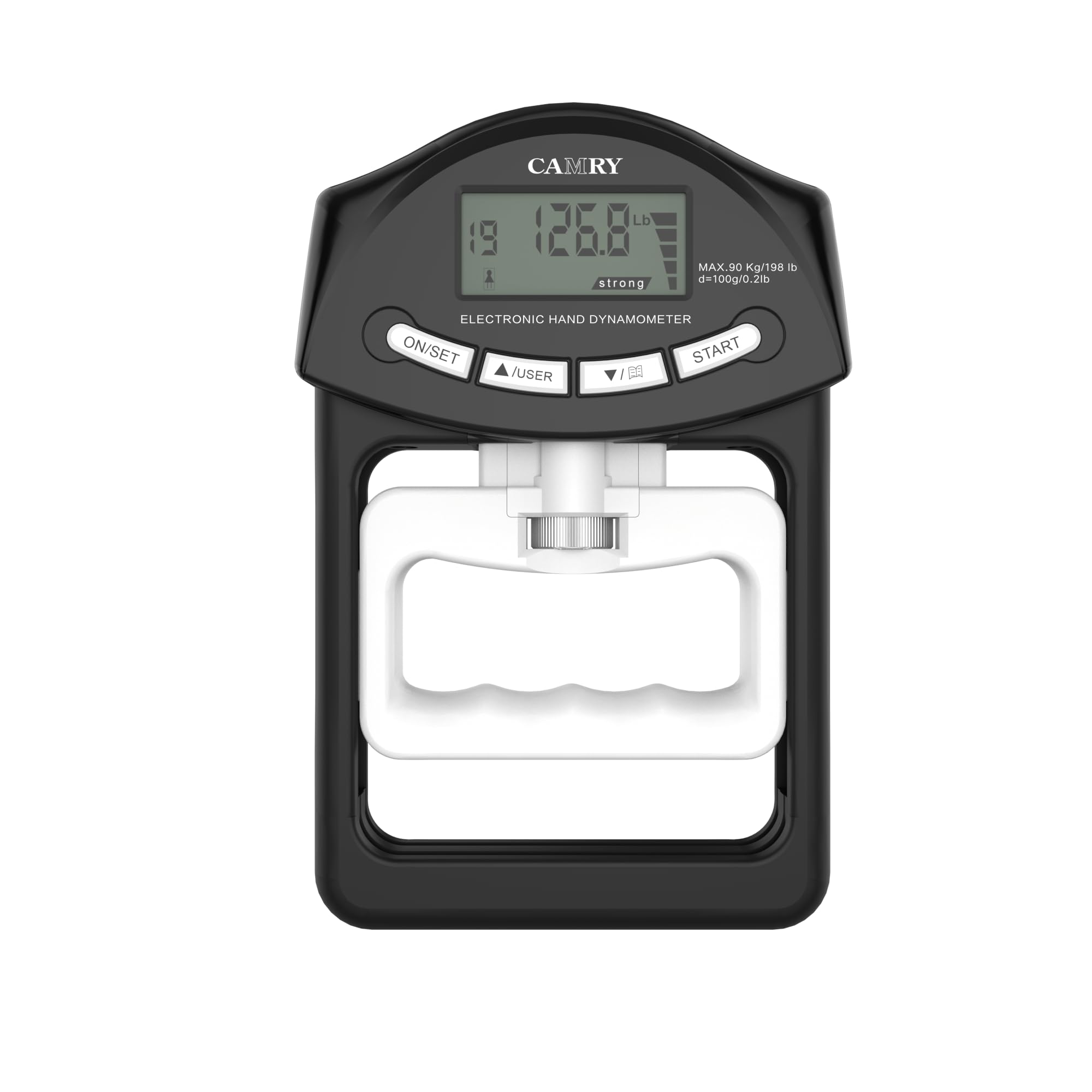 camry-digitales-hand-dynamometer-90-kg-griffkraft-grau image 8