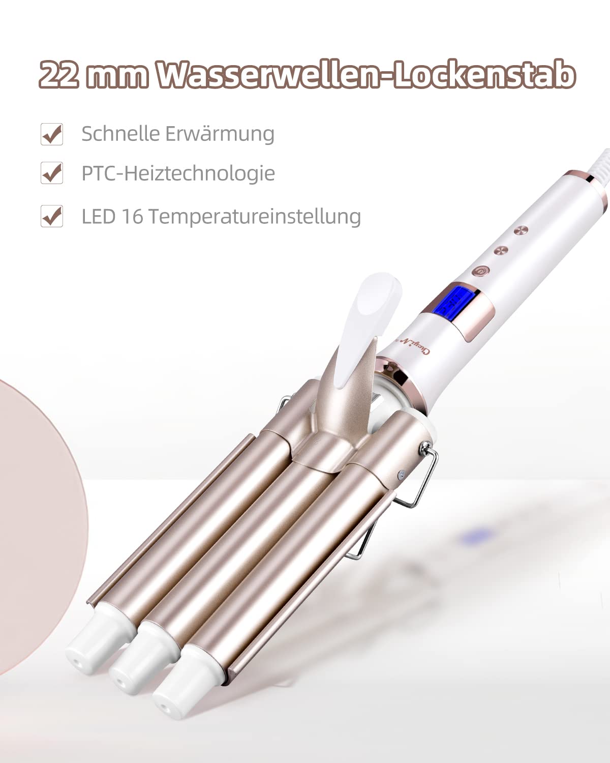 ckeyin-welleisen-3-f-sser-22mm-turmalin-keramik-mit-lcd-80-230-c image 8