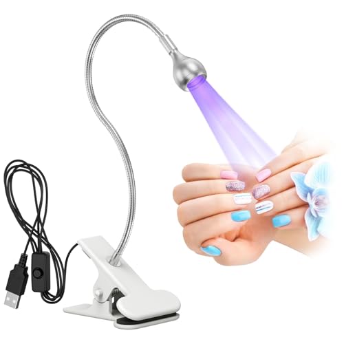 aiseely-uv-lampe-3w-usb-mit-clip-395nm image 2