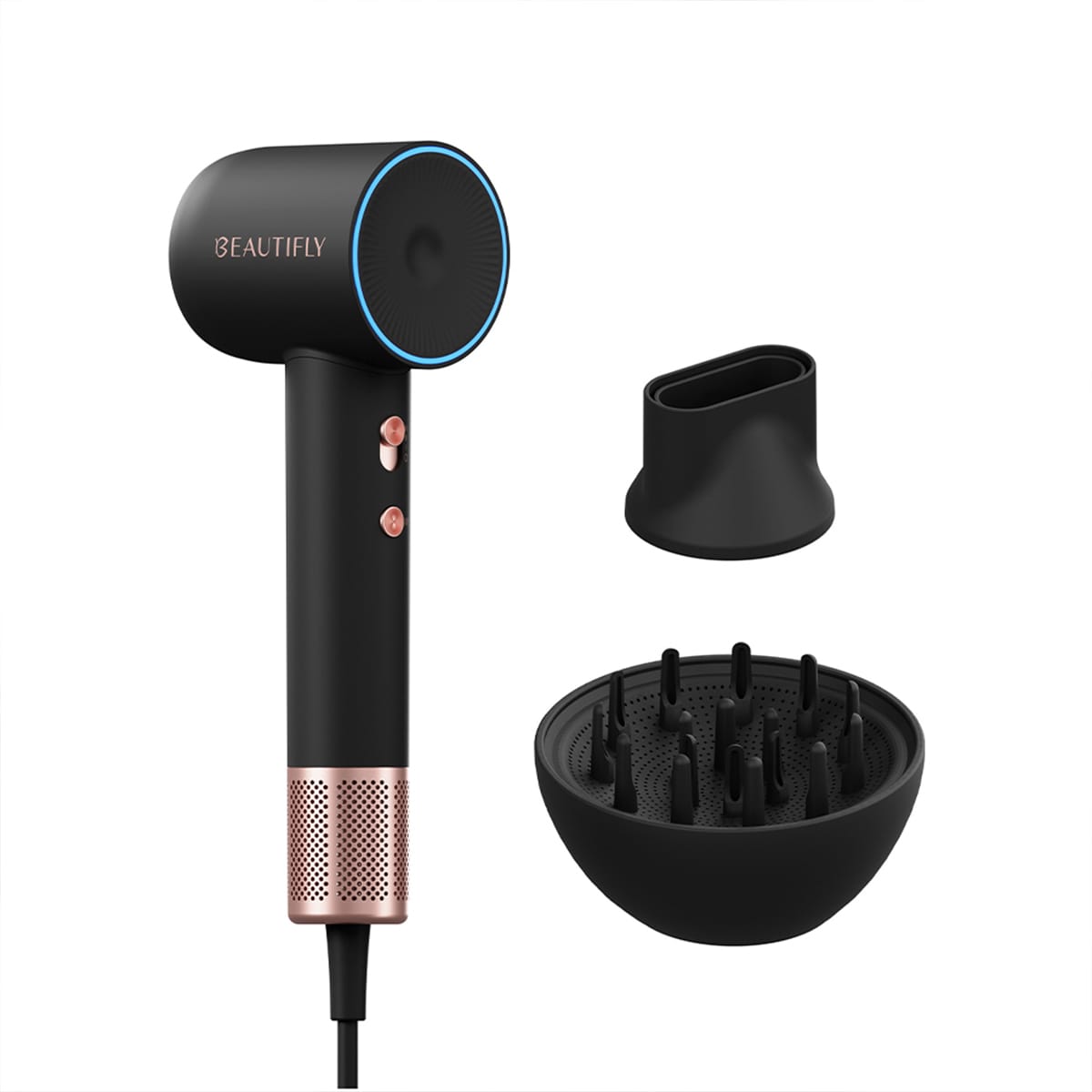beautifly-velaair-haartrockner-1600w-mit-ionen-turbo-und-kaltluft image 1