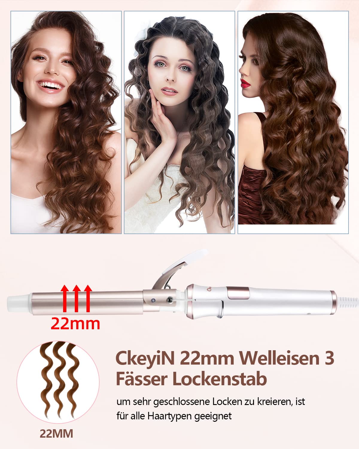 ckeyin-welleisen-3-f-sser-22mm-turmalin-keramik-mit-lcd-80-230-c image 2