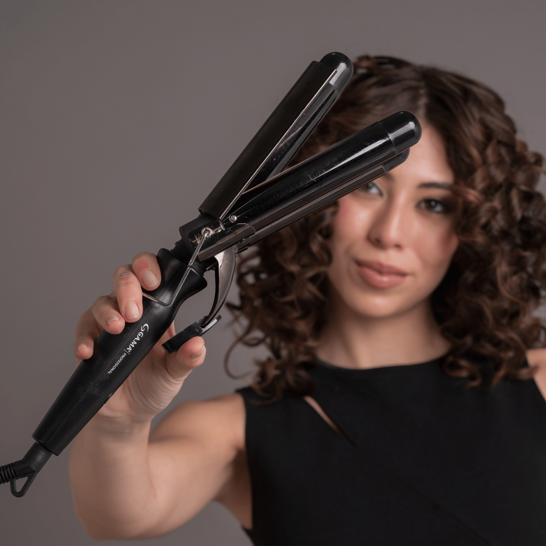 ga-ma-salon-curl-triferro-dreifach-welleisen-f-r-beach-waves image 5
