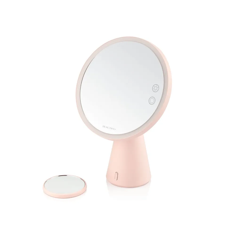 beautifly-mirror-smart-moon-mirror-mit-bluetooth-lautsprecher-und-led image 1