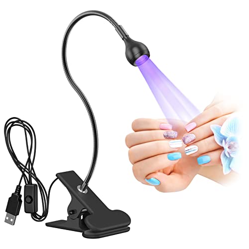 aiseely-uv-lampe-3w-usb-mit-clip-395nm image 8