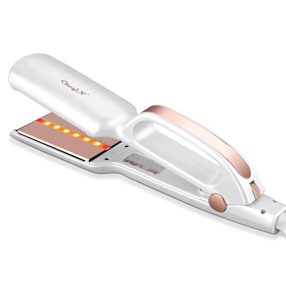 ckeyin-gl-tteisen-breit-58-mm-wei-profi-haargl-tter-120-230-c image 1