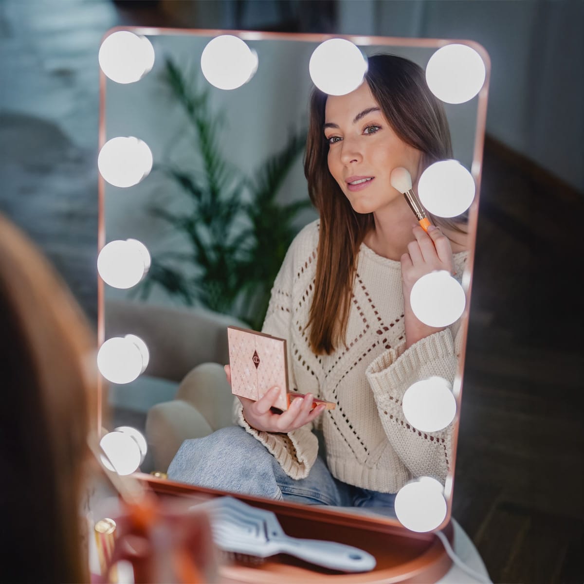 beautifly-glamour-vue-mirror-led-make-up-spiegel-mit-lichtregulierung image 7