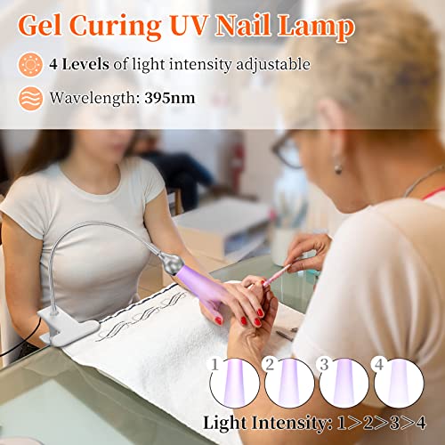 aiseely-uv-lampe-3w-usb-mit-clip-395nm image 4