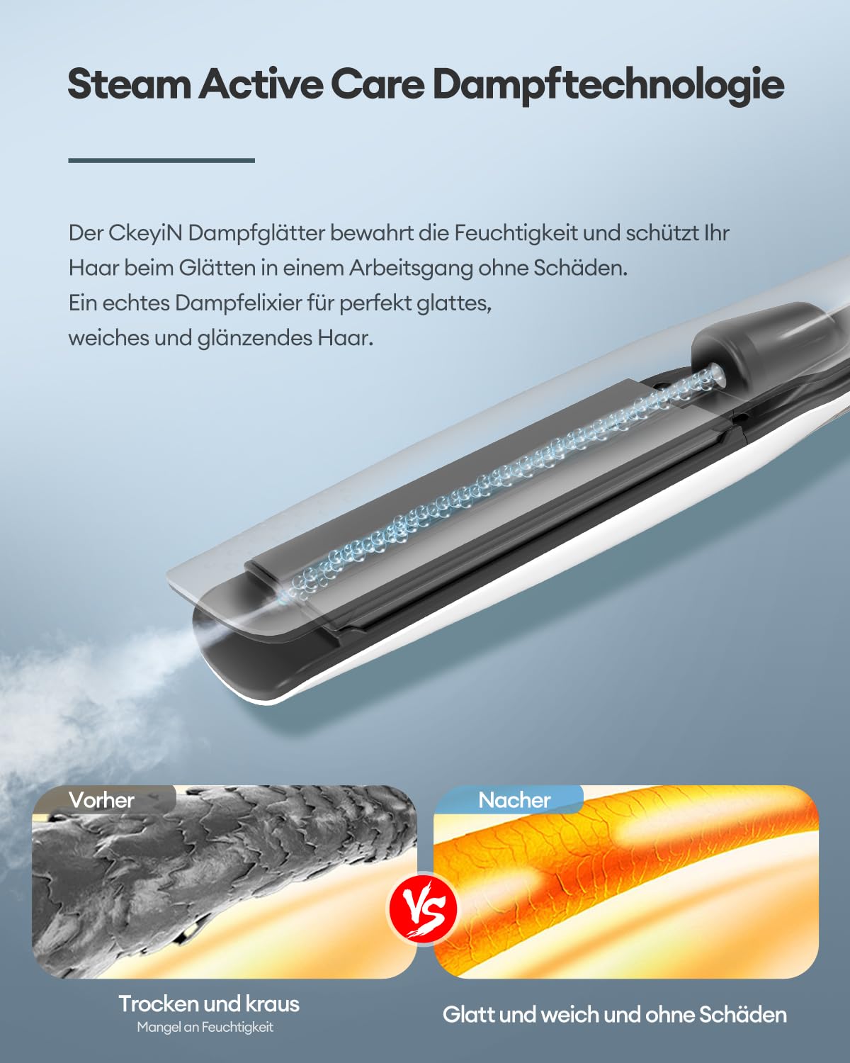 ckeyin-dampf-haargl-tter-steam-straightener-40-mm-wei image 4