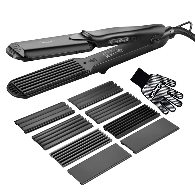 ckeyin-4-in-1-haargl-tter-und-kreppeisen-set-keramik image 1